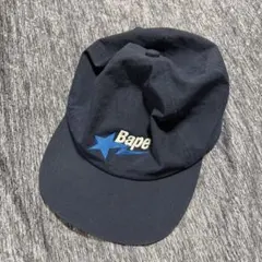 A BATHING APE Bape キャップ ネイビーのサムネイル