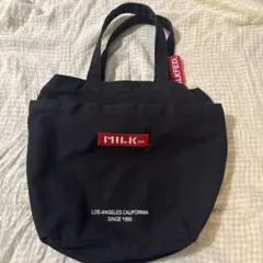MILK FED. トートバッグ 黒のサムネイル