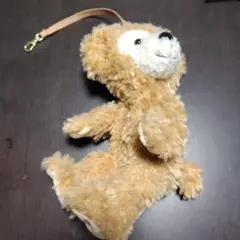 Disneyダッフィーファスナー付きぬいぐるみ