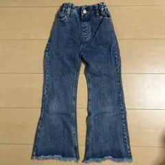 ローリーズファームkids デニムフレアパンツ