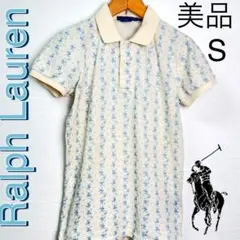 RALPH LAUREN/ラルフローレン 花柄 ポロシャツ/L☆希少モデル