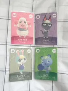 どうぶつの森 amiibo ちゃちゃまる ジャック ミッチェル スピカ セット