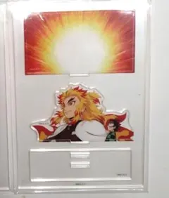 鬼滅の刃　無限列車編　ミニジオラマアクリルスタンド　煉獄杏寿郎