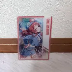 学園アイドルマスター トレーディングクリアカードガム 花海咲季 1枚セット