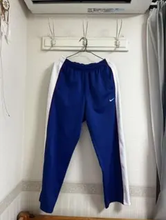 Nike ジャージパンツ 青 サイドストライプ