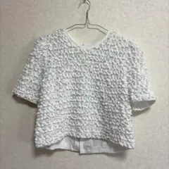 ブラウス 白 レトロ ヴィンテージ 昭和 日本製のサムネイル