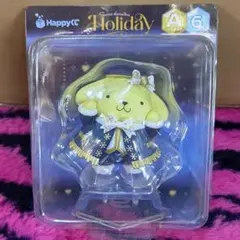 【新品】サンリオ Happyくじ ホリデー Ａ賞 フィギュア ポムポムプリン