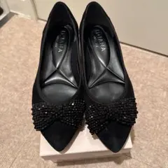 ダイアナ　リボンパンプス　24.5