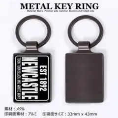 新品 キーホルダー キーリング ニューカッスル ユナイテッド ヴィンテージ