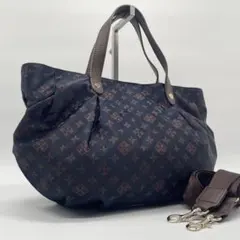 極美品 ラシット トートバッグ ショルダーバッグ 3way モノグラム 斜め掛け