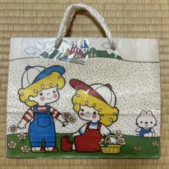 昭和レトロ 紙袋 手提げ袋 レトロイラスト