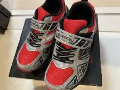 【ちゃーちゃん様専用】SYUNSHU スニーカー 17.0cm レッド/シルバー