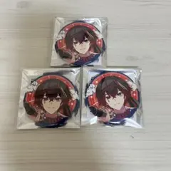 AMPTAK×COLORS レインボーロード中88% 缶バッジ あっと