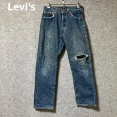 W86 L74 未使用 Levi`s デニムオーバーオール ヴィンテージ加工 - メルカリ