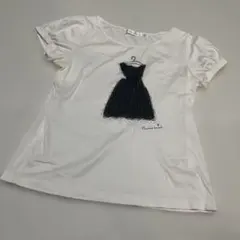 Couture brooch 半袖Tシャツ ビジュー装飾 38サイズのサムネイル