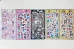 プチドロップステッカー　ボンボンドロップシール　ディズニー　マリー　ミニー　5枚