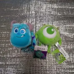 ディズニーのサリーとマイクのぬいぐるみセット