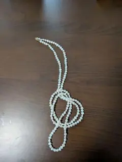淡水パール ロングネックレス ゴールド留め具 120cm