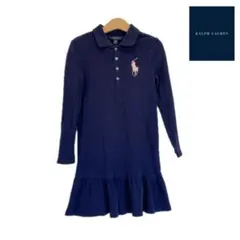 4134 ポロラルフローレン キッズ ワンピース ビッグポロ 6/120㎝