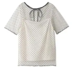 シアーカットチュールトップス　snidel スナイデル