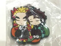 鬼滅の刃 ラバーストラップ ラバスト　竈門炭治郎、煉獄杏寿郎