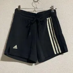 adidas★ショートパンツXSブラック