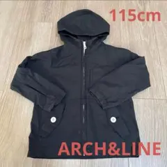 ARCH&LINE キッズフード付きウインドブレーカー 115cm