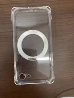 iPhone用 クリアケース スタンド機能付き