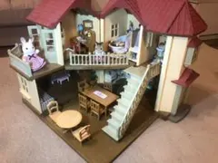 シルバニア　あかりの灯る大きなお家、おすすめ家具セットなど