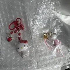 サンリオ ハローキティ シークレットキーホルダー ミニチュアキルト 2点セット