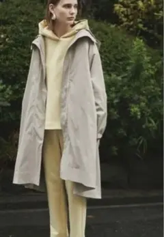 【emmi atelier】ライナー付き抗菌コート　ベージュ