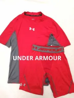 【アンダーアーマー】半袖　Tシャツ　ショートパンツ　インナー　トレーニングウェア