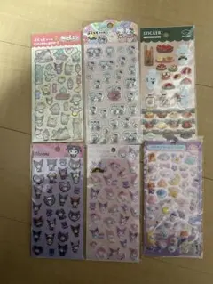 キャラクターシールセット ぷくっとシール等