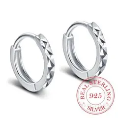 フープ ピアス 10㎜ シルバー925 S925 保存袋付き #C225-B