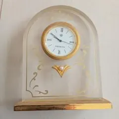 MIKIMOTO アーチ型クリア時計