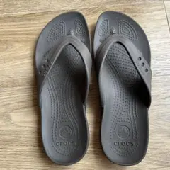 crocs ビーチサンダル ブラウン W9のサムネイル