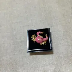 カニブローチ　蟹のブローチ