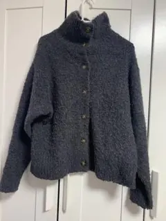 ハイネックカーディガン