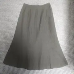日本製⭐️ビンテージ モスグリーン フレアスカート 上品