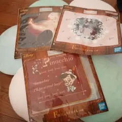 ディズニー ハンカチセット ピノキオ 白雪姫 ティンカーベル
