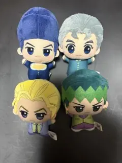 4個セット ジョジョの奇妙な冒険 ダイヤモンドは砕けない ちびぐるみ タグ無し