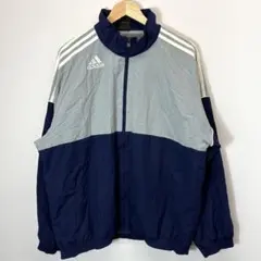 adidas トラックジャケット　バイカラー　 00s vintage ゆるだぼ
