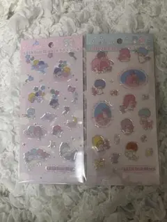 【正規品】キキララ　キラぷくシール2種セット　即日発送