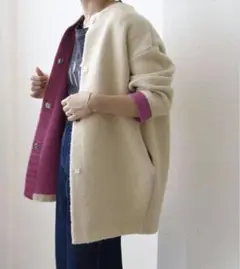 Eimee Law 接結ミドル丈ニットコーディガンのサムネイル