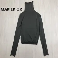 ◆ MARIED'OR マリードール タートルネック ウール カットソーのサムネイル