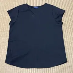 SHIPS Vネック半袖カットソー ブラックのサムネイル