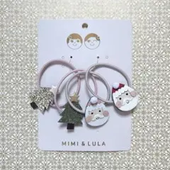 MIMI&LULA ♡ ヘアアクセサリー ヘアゴム クリスマス ツリー サンタ