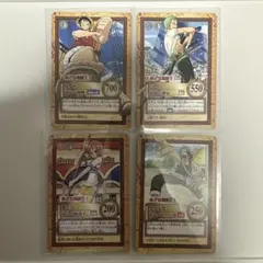 ワンピース カードダス めざせ海賊王！　5枚セット　ゲーム特典プロモカードセット ワンピース カードダス めざせ海賊王！ 5枚セット ゲーム特典プロモ