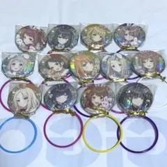 学園アイドルマスター GiGO限定 オーロラ箔押し缶バッジ 全種セット