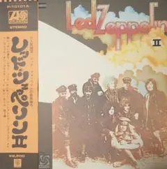 国内盤オレンジ帯付きLP 希少ポスター付き レッド・ツェッペリンⅡ